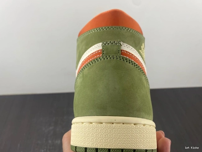1st Kicks Air Jordan High Craft 1 FB9934-300 Celadon OG 0812